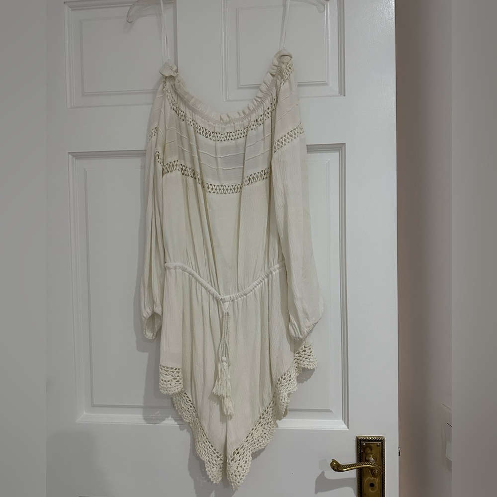 LF strapless romper